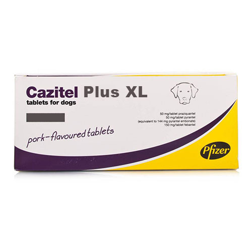Cazitel Plus Xl Tablets For Dogs 4 Tablet