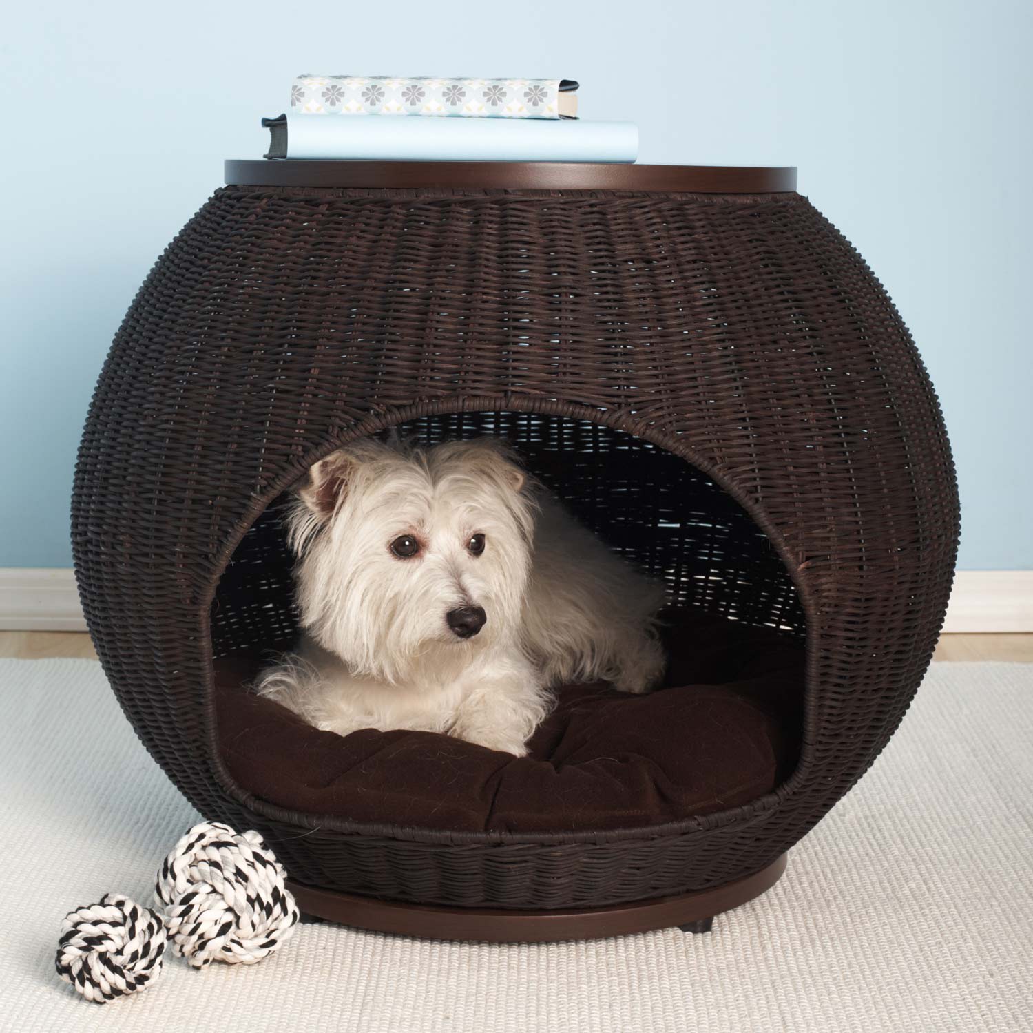 Refined Canine Igloo Deluxe End Table Dog Bed