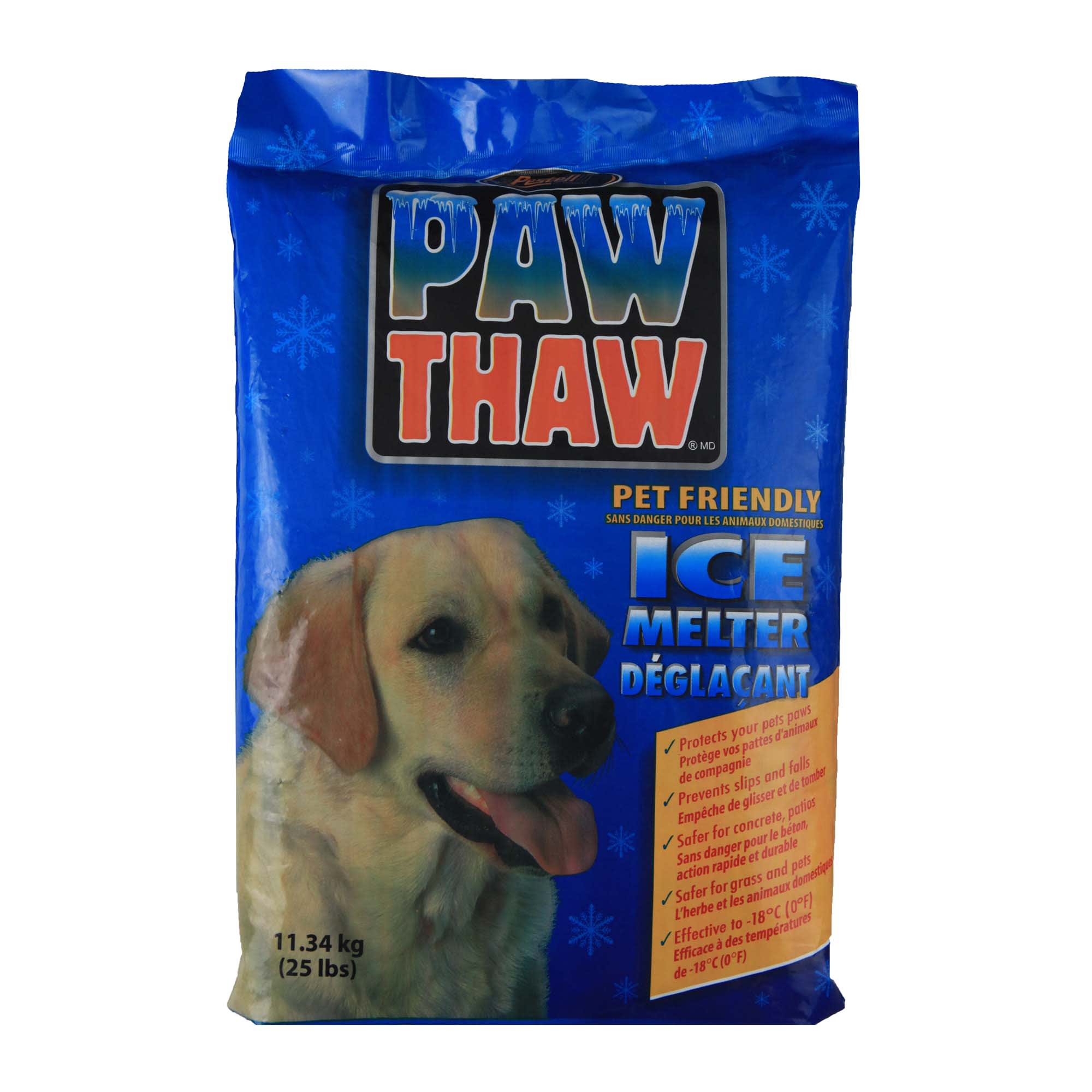 Pestell Paw Thaw Pet Friendly Ice Melter, Bag
