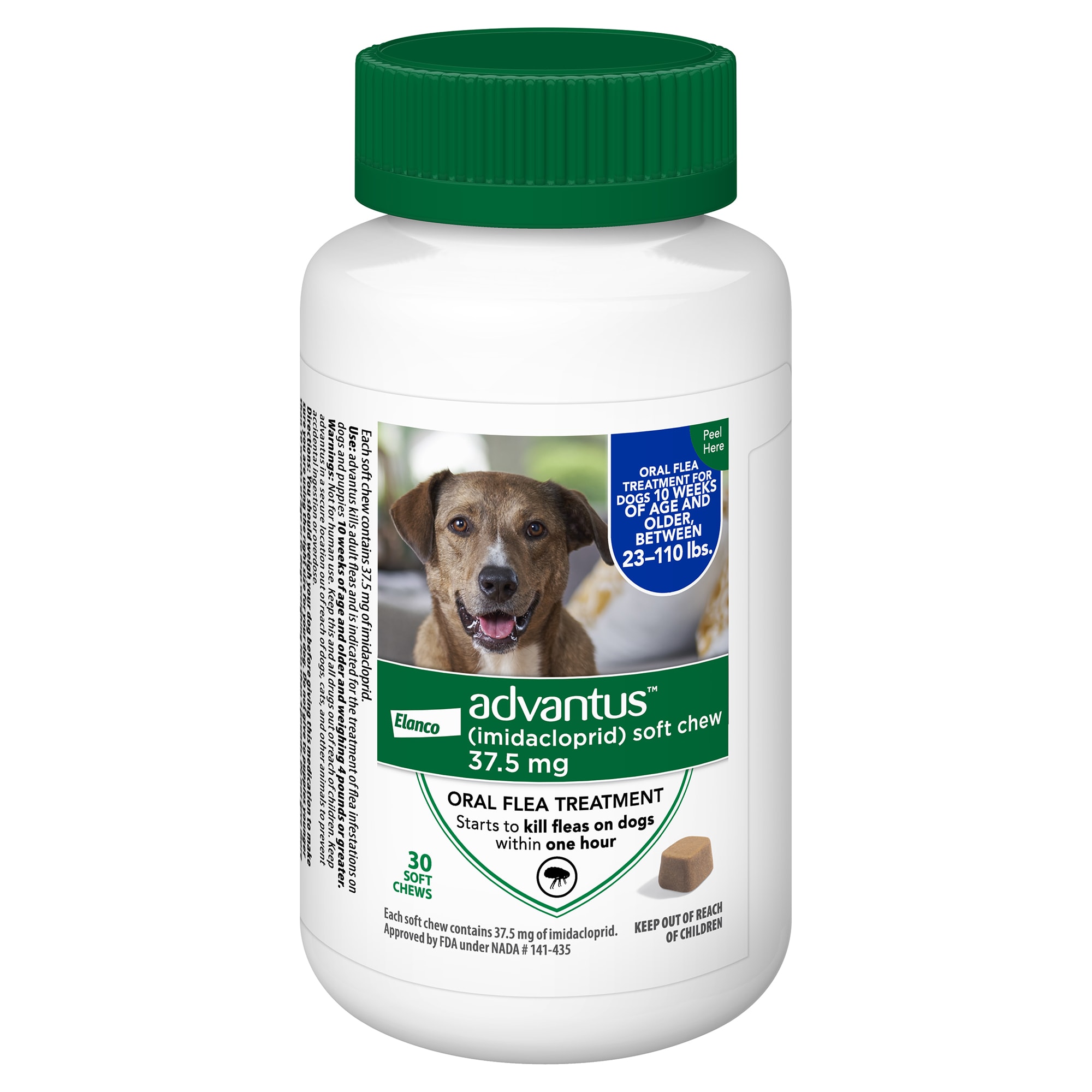 Advantus Bayer Flea Soft Chews for Large Dogs 23-110lbs