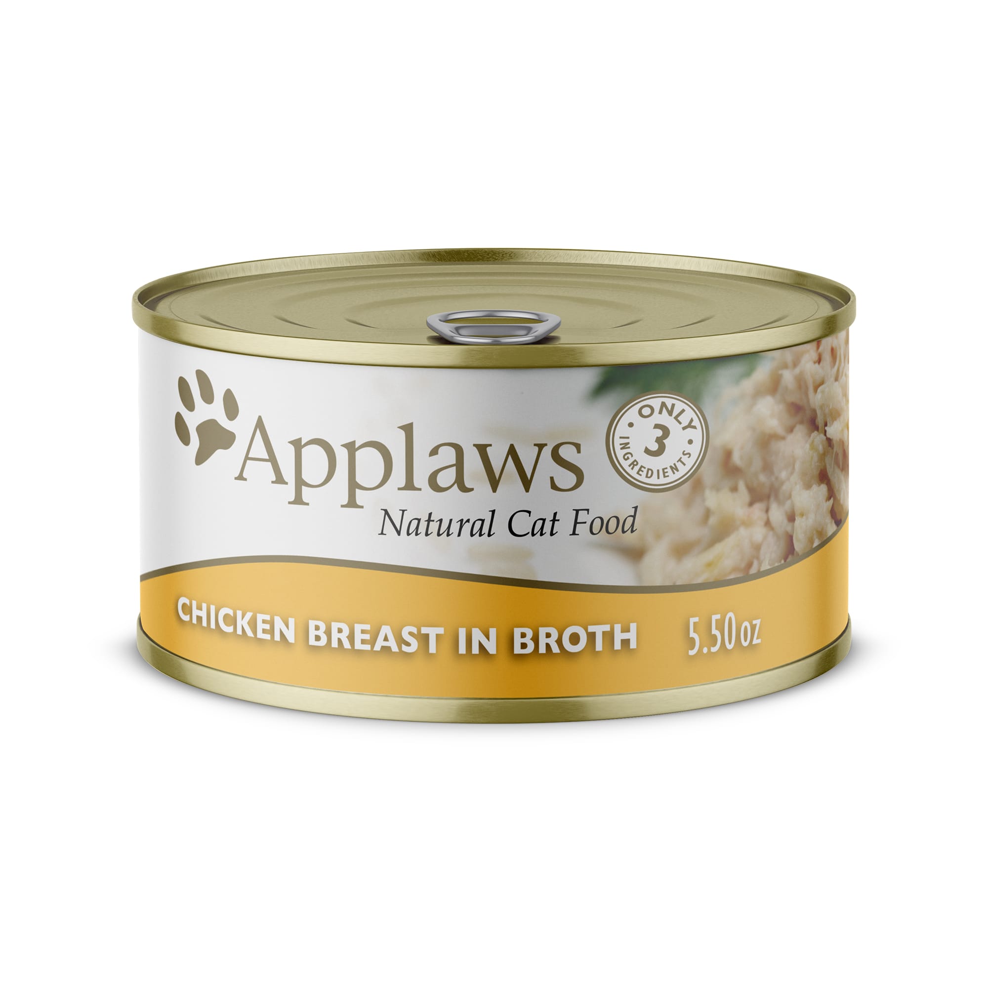 Applaws Natural Chicken Breast in Broth Wet Cat Food, 5.5 oz., Case of 24, 24 X 5.5 OZ