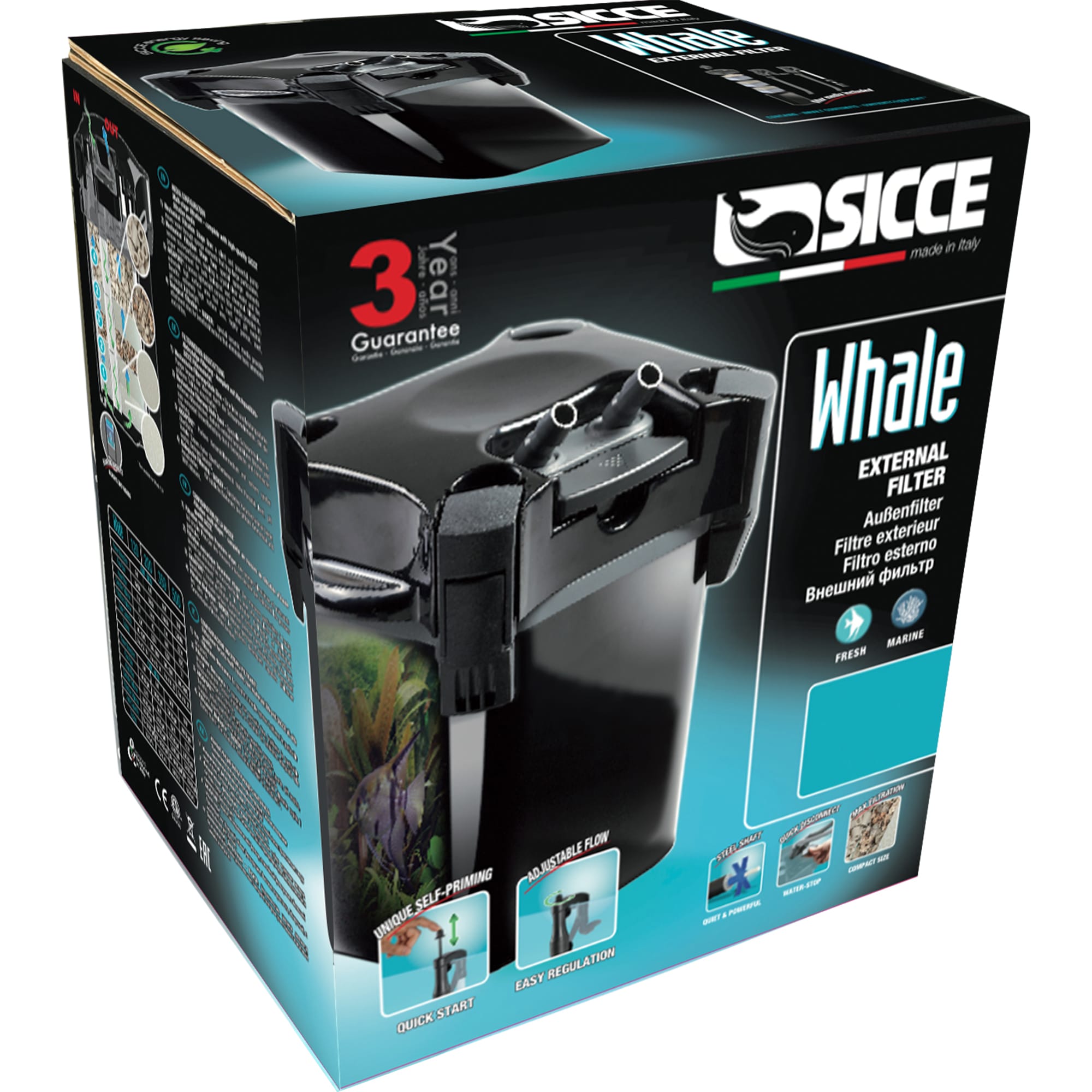Sicce Whale 120 Canister Filter