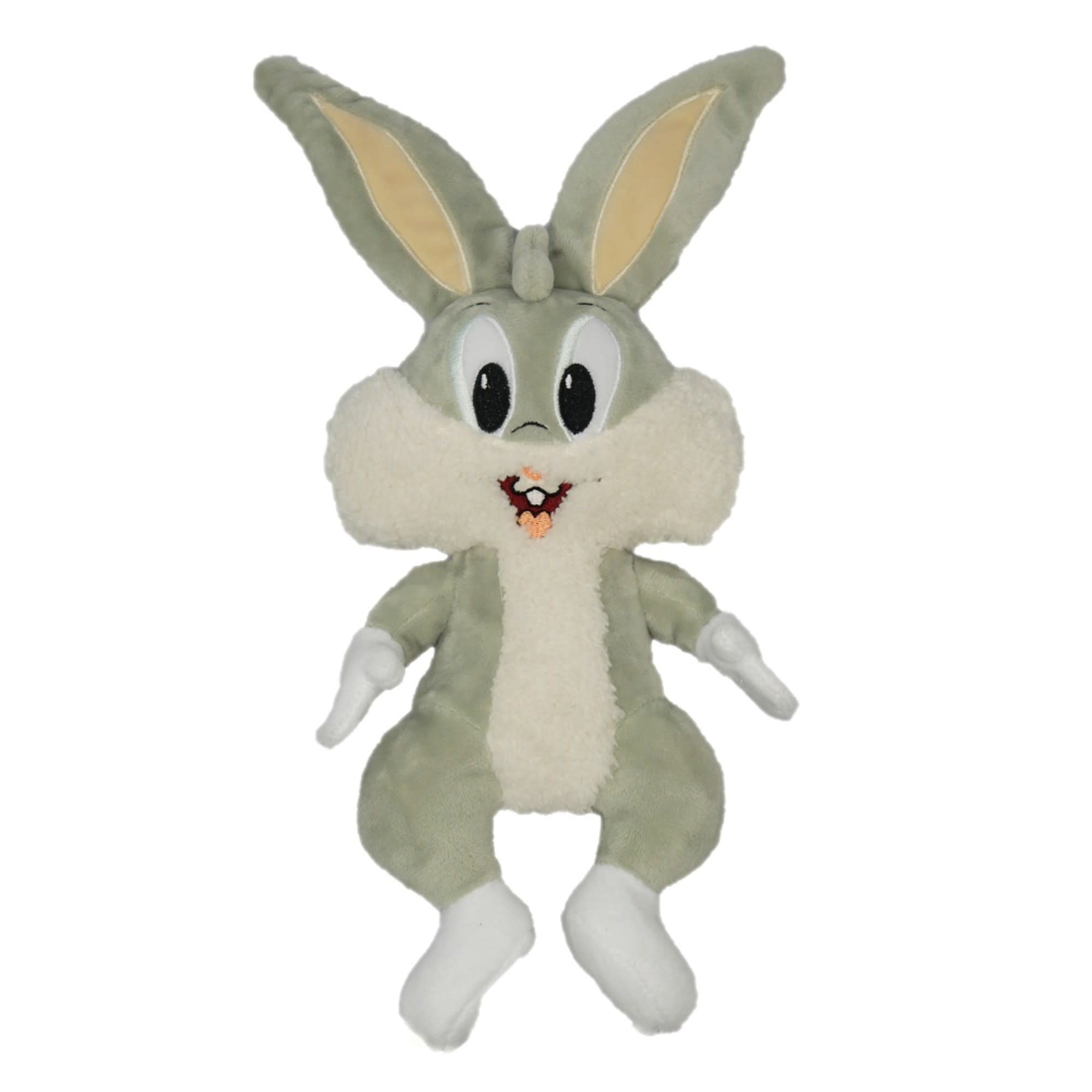 Buckle-Down Looney Tunes Bugs Bunny Full Body Plush Squeaker Dog Toy