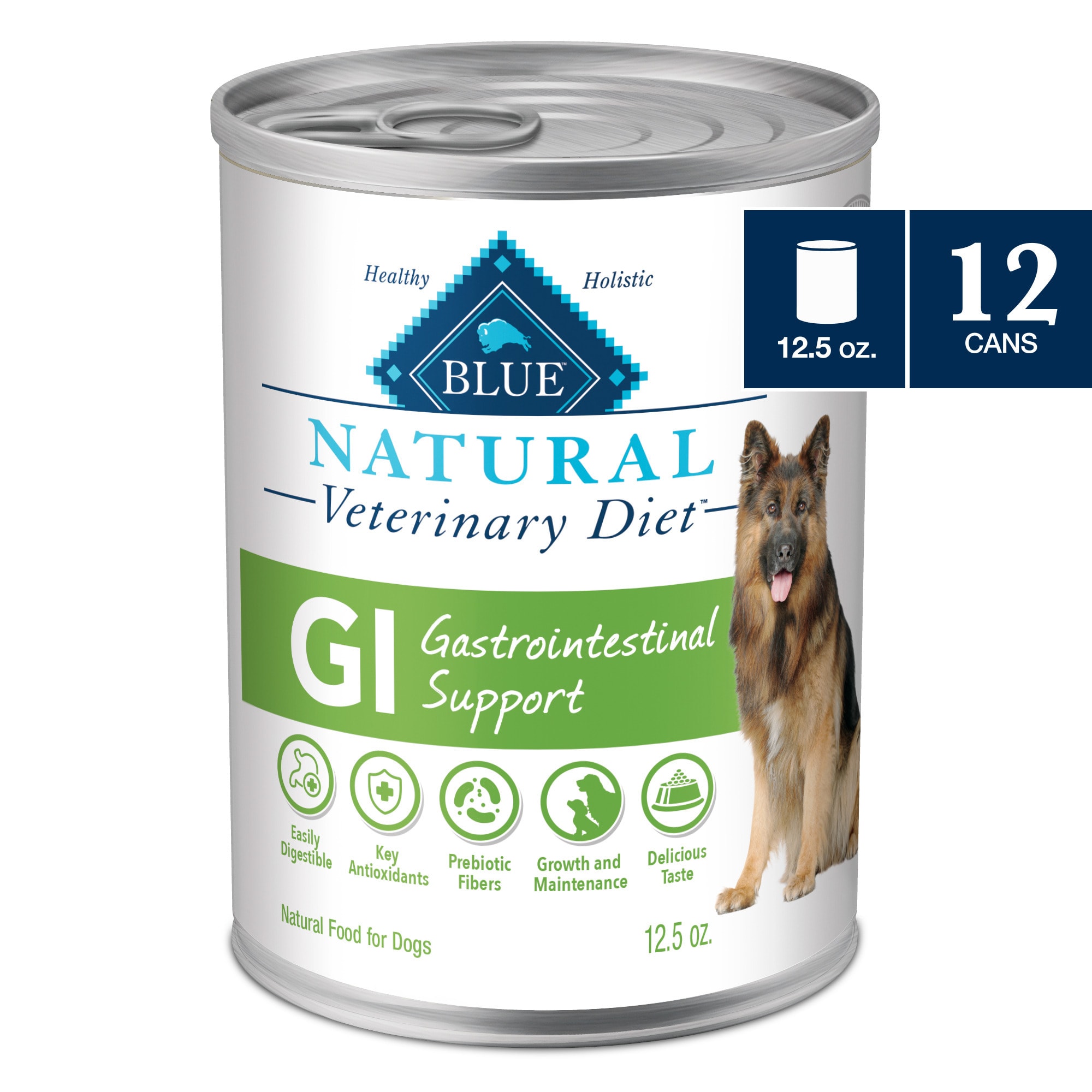 Blue Buffalo Natural Veterinary Diet GI Gastrointestinal Support Canned Chicken Dog Food
