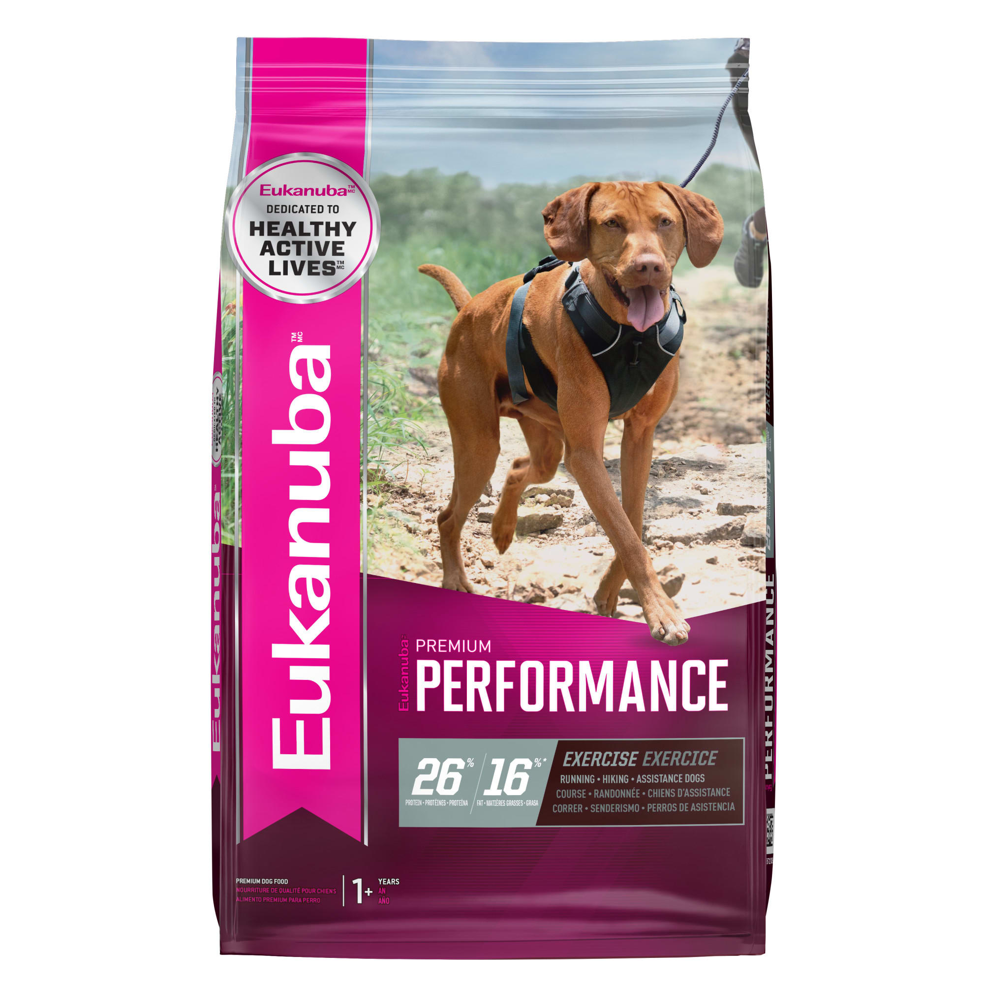 Eukanuba Premium Performance 26/16 EXERCISE Adult Dry Dog Food