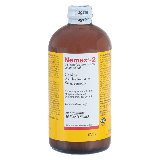 Nemex-2 Dewormer for Dogs 16 oz Liquid